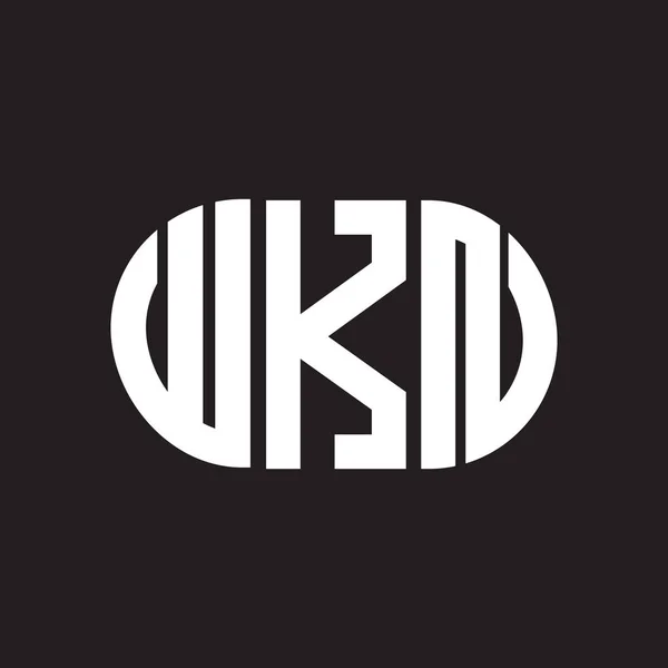 Wkn Logo Ontwerp Wkn Monogram Initialen Letter Logo Concept Wkn — Stockvector