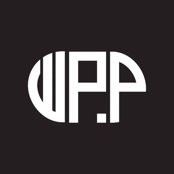 Σχεδιασμός Λογότυπου Wpp Έννοια Λογότυπου Μονογράμματος Wpp Σχεδιασμός Γραμμάτων Wpp — Διανυσματικό Αρχείο