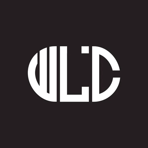 Wlc Letter Logo Design Wlc Monogram Initials Letter Logo Concept — Stock Vector