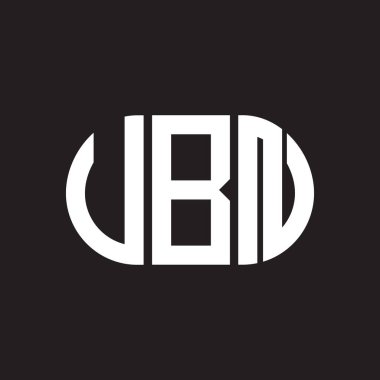 Siyah arkaplanda VBN harf logosu tasarımı. VBN yaratıcı harflerin baş harfleri logo kavramı. VBN harf tasarımı.