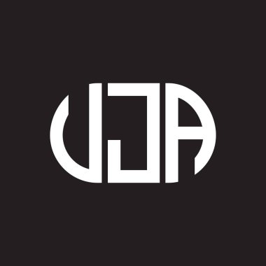 VIP mektup logosu tasarımı. VİA baş harfleri logo konsepti. Siyah arkaplanda VIA harf tasarımı.