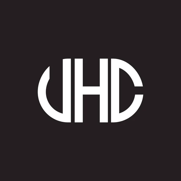 Diseño Del Logotipo Letra Vhc Vhc Monograma Iniciales Letra Logo — Vector de stock