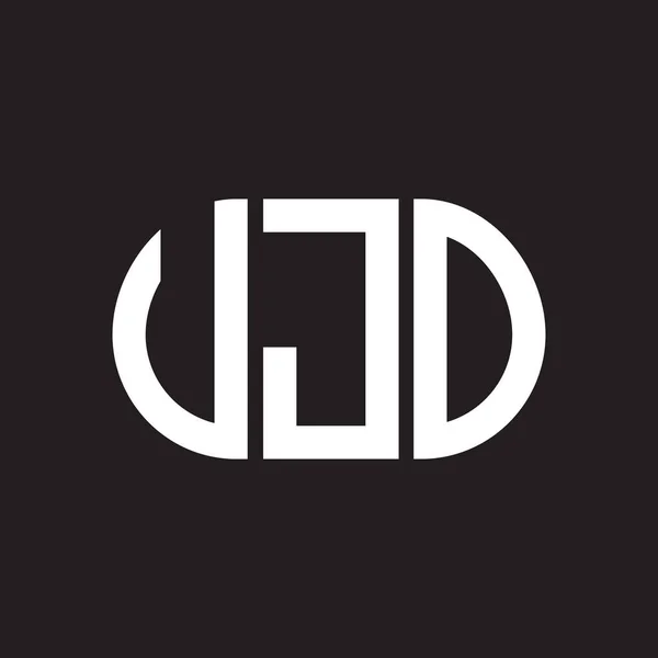 Vjo Logo Ontwerp Vjo Monogram Initialen Letter Logo Concept Vjo — Stockvector