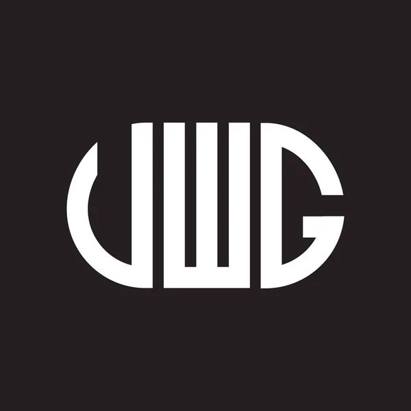 Ontwerp Van Het Vwg Logo Vwg Monogram Initialen Letter Logo — Stockvector
