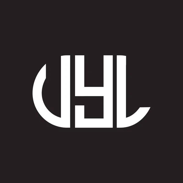 Vyl Letter Logo Design Vyl Monogram Initials Letter Logo Concept — Stock Vector