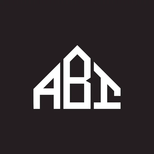 Дизайн Логотипа Abi Концепция Логотипа Инициалами Abi Дизайн Букв Abi — стоковый вектор