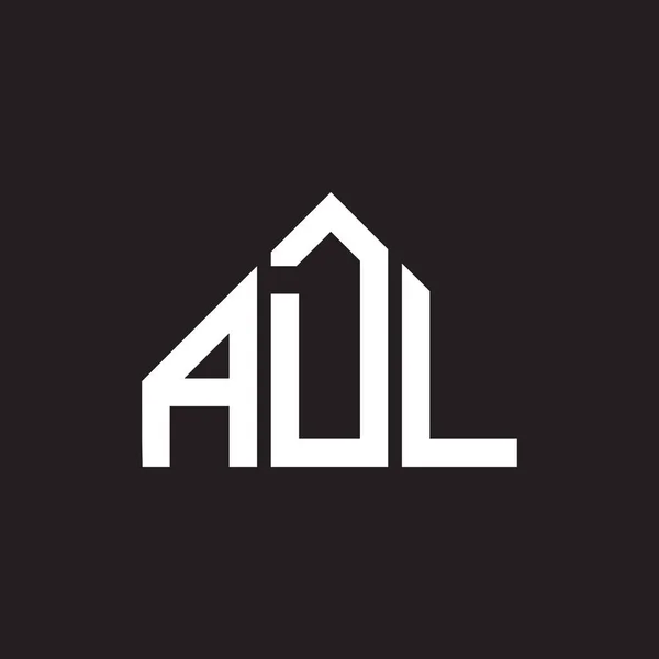 Форма Логотипу Adl Монограма Adl Ініціює Концепцію Логотипу Літер Літерний — стоковий вектор