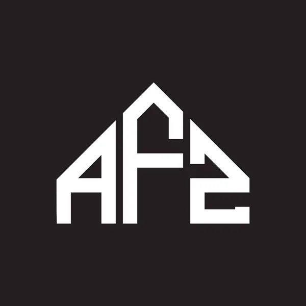 Σχεδιασμός Λογότυπου Γράμματα Afz Έννοια Λογότυπου Μονογραμμάτων Afz Σχεδιασμός Γραμμάτων — Διανυσματικό Αρχείο