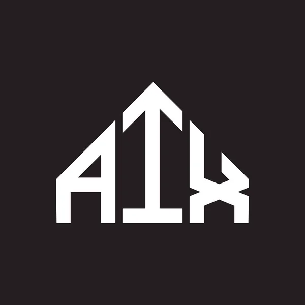 Лист Логотипу Aix Ініціатива Aix Монограми Ініціює Концепцію Логотипу Букви — стоковий вектор