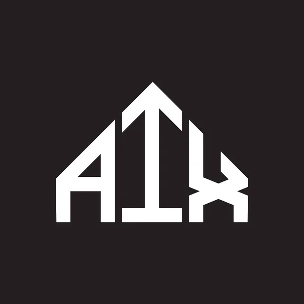 AIX harfli logo tasarımı. AIX monogram harflerin baş harfleri logo kavramı. Siyah arkaplanda AIX harf tasarımı. IIX harfi logo tasarımı. AIX monogram harflerin baş harfleri logo kavramı. Siyah arkaplanda AIX harf tasarımı.