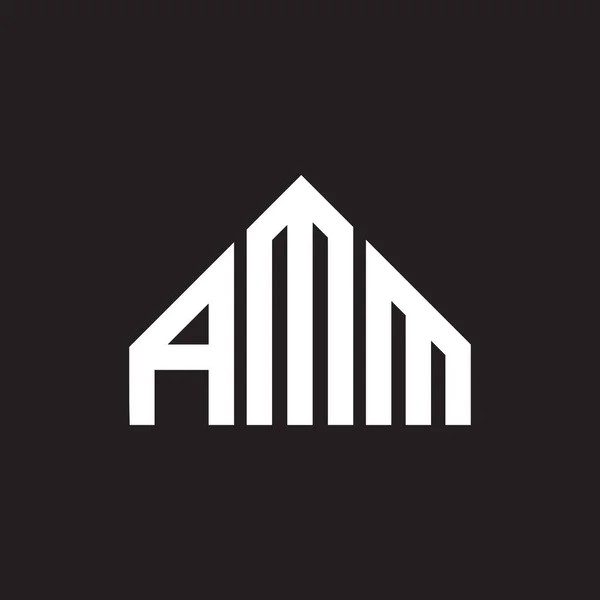 Форма Логотипу Amm Ініціатива Amm Монограми Літер Формат Літер Amm — стоковий вектор