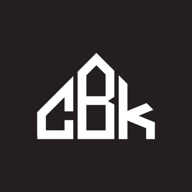 CBK harf logosu tasarımı. CBK monogram harflerin baş harfleri logo kavramı. Siyah arkaplan içinde CBK harf tasarımı. CBK harf logosu tasarımı. CBK monogram harflerin baş harfleri logo kavramı. Siyah arkaplanda CBK harf tasarımı.