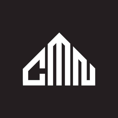 CMN harf logosu tasarımı. CMN monogram harflerin baş harfleri logo kavramı. Siyah arkaplanda CMN harf tasarımı. CMN harfi logo tasarımı. CMN monogram harflerin baş harfleri logo kavramı. Siyah arkaplanda CMN harf tasarımı.