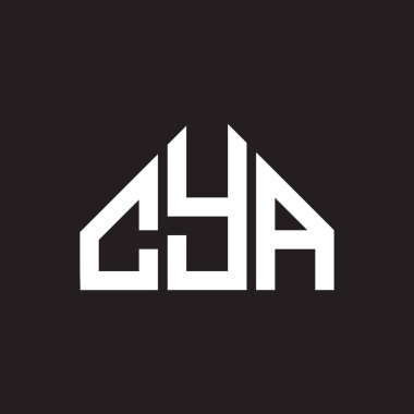 CYA mektup logosu tasarımı. CYA başharflerin baş harfleri logo konsepti. Siyah arka planda CYA harf dizaynı. CYA harf logosu tasarımı. CYA başharflerin baş harfleri logo konsepti. Siyah arka planda CYA harf dizaynı. CYA harf logosu tasarımı. CYA monogram ini