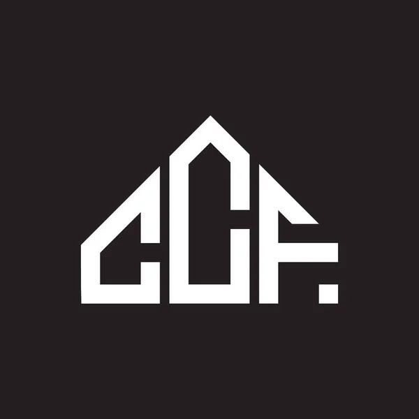 Σχεδιασμός Λογότυπου Επιστολής Ccf Ccf Μονόγραμμα Αρχικά Γράμμα Λογότυπο Έννοια — Διανυσματικό Αρχείο