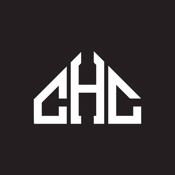 Diseño Del Logotipo Carta Chc Chc Monograma Iniciales Letra Logo — Archivo Imágenes Vectoriales