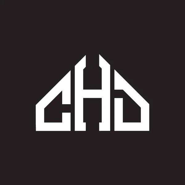 Diseño Del Logotipo Letra Chd Chd Monograma Iniciales Letra Logo — Archivo Imágenes Vectoriales