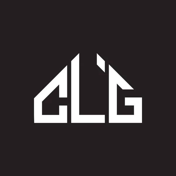 Návrh Loga Clg Clg Monogram Inicials Letter Logo Concept Clg — Stockový vektor