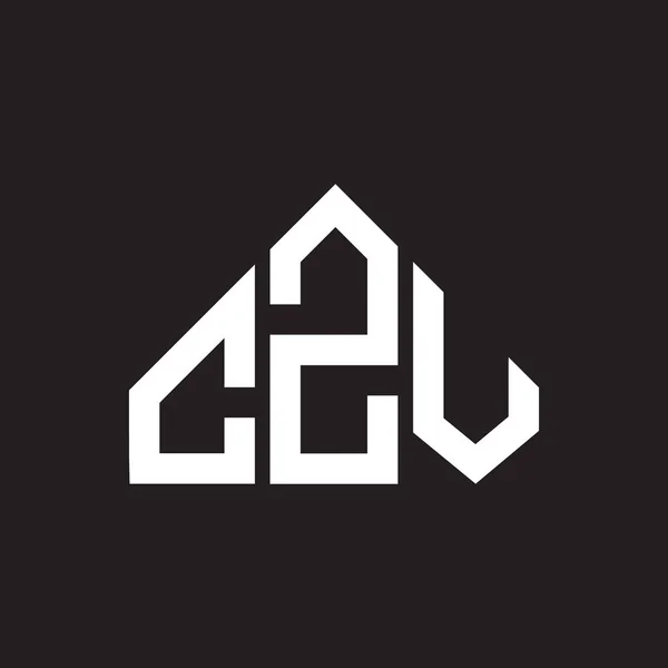 Logo Lettera Czv Design Logo Sigla Monogramma Czv Concetto Lettera — Vettoriale Stock