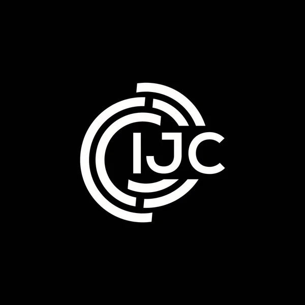 Ijc Letter Logo Design Ijc Monogram Initials Letter Logo Concept — Stock Vector