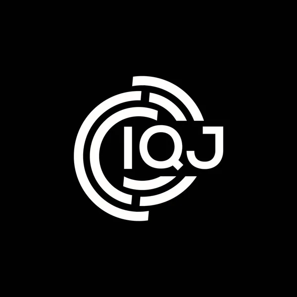 Iqj Letter Logo Design Iqj Monogramm Initialen Buchstabe Logo Konzept — Stockvektor