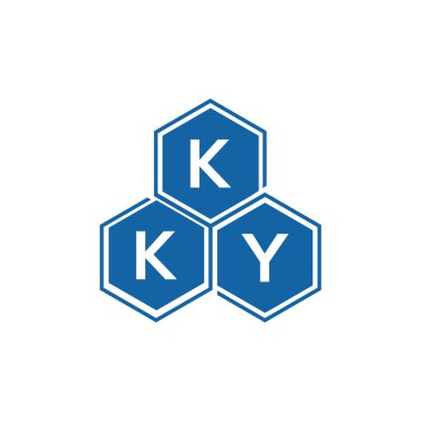 Beyaz arkaplanda KKY harf logosu tasarımı. KKY yaratıcı harflerin baş harfleri logo kavramı. KKY harf tasarımı. Beyaz arkaplanda KKY harf logosu tasarımı. KKY yaratıcı harflerin baş harfleri logo kavramı. KKY harf tasarımı.