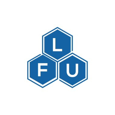 Beyaz arka planda LFU harf logosu tasarımı. LFU yaratıcı harflerin baş harfleri logo kavramı. LFU harf dizaynı. LFU harf logosu tasarımı beyaz arkaplanda. LFU yaratıcı harflerin baş harfleri logo kavramı. LFU harf tasarımı.