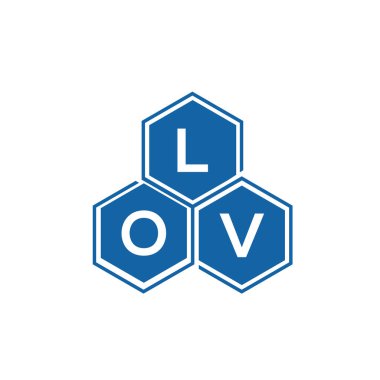 Beyaz arka planda LOV harfi logo tasarımı. LOV yaratıcı harflerin baş harfleri logo kavramı. LOV harf dizaynı. Beyaz arka planda LOV harfi logosu tasarımı. LOV yaratıcı harflerin baş harfleri logo kavramı. LOV harf tasarımı.