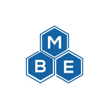 Beyaz arka planda MBE harfi logo tasarımı. MBE yaratıcı harfler logosu konsepti. MBE harf dizaynı. Beyaz arka planda MBE harf logosu tasarımı. MBE yaratıcı harfler logosu konsepti. MBE harf tasarımı.