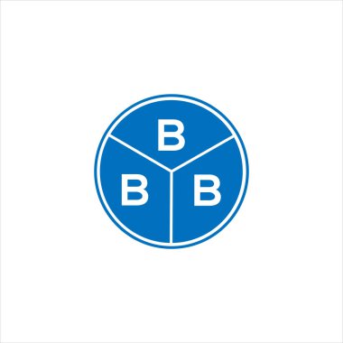 BBB harfli logo tasarımı. BBB monogram harflerin baş harfleri logo kavramı. Siyah arkaplanda BBB harf tasarımı.
