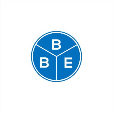 BBE harfli logo tasarımı. BBE başharflerinin baş harfleri logo konsepti. Siyah arkaplanda BBE harf tasarımı.