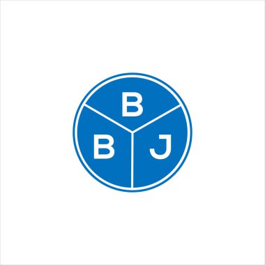 BBJ harf logosu tasarımı. BBJ monogram harflerin baş harfleri logo kavramı. Siyah arkaplanda BBJ harf tasarımı.