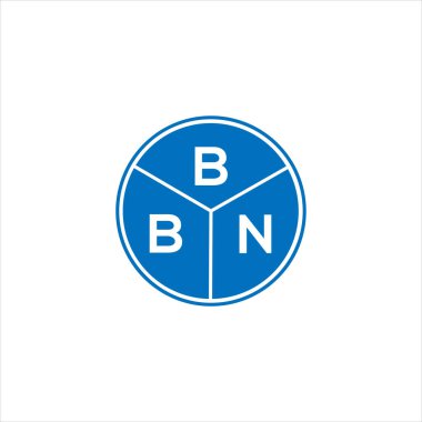 BBN harfli logo tasarımı. BBN monogram harflerin baş harfleri logo kavramı. Siyah arkaplanda BBN harf tasarımı.