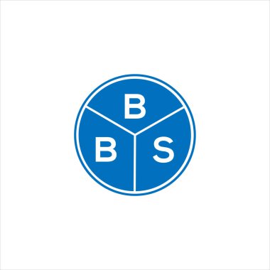 BBS mektup logosu tasarımı. BBS başharflerinin baş harfleri logo konsepti. Siyah arkaplanda BBS harf tasarımı.