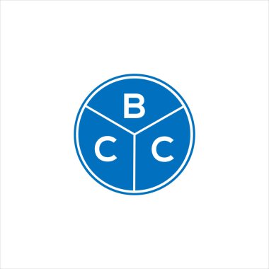 BCC harf logosu tasarımı. BCC monogram harflerin baş harfleri logo kavramı. Siyah arkaplanda BCC harf tasarımı.