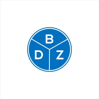 BDZ harf logosu tasarımı. BDZ monogram harflerin baş harfleri logo kavramı. Siyah arkaplanda BDZ harf tasarımı.
