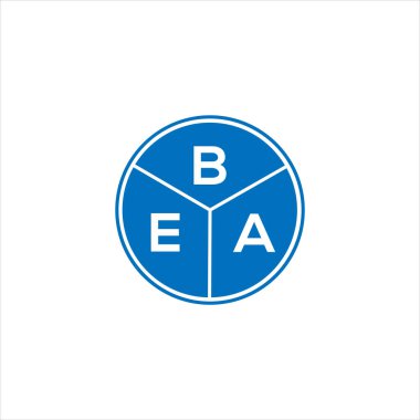 BEA mektup logosu tasarımı. BEA baş harfleri logo konsepti. BEA harf dizaynı siyah arkaplan.