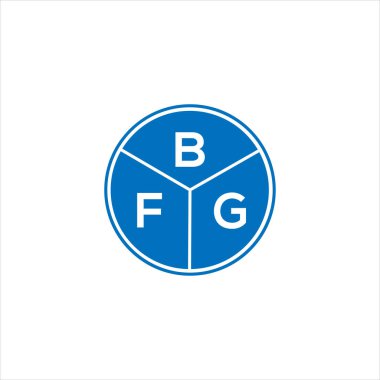 BFG harf logosu tasarımı. BFG monogram harflerin baş harfleri logo kavramı. Siyah arkaplanda BFG harf tasarımı.
