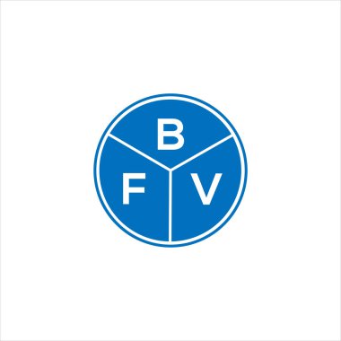 BFV harf logosu tasarımı. BFV monogram harflerin baş harfleri logo kavramı. Siyah arkaplanda BFV harf tasarımı.