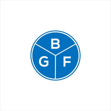 BGF harf logosu tasarımı. BGF monogram harflerin baş harfleri logo kavramı. Siyah arkaplanda BGF harf tasarımı.