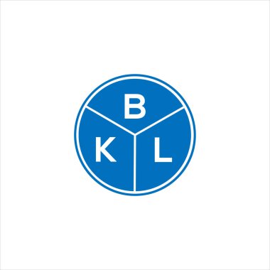 BKL harf logosu tasarımı. BKL monogram harflerin baş harfleri logo kavramı. Siyah arkaplanda BKL harf tasarımı.