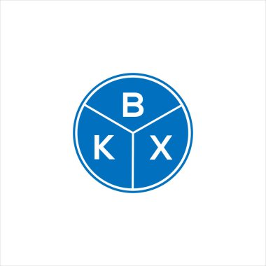 BKX harfli logo tasarımı. BKX monogram harflerin baş harfleri logo kavramı. Siyah arkaplanda BKX harf tasarımı.