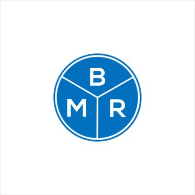 BMR harf logosu tasarımı. BMR başharflerin baş harfleri logo konsepti. Siyah arkaplanda BMR harf tasarımı.