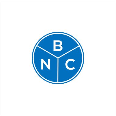 BNC mektup logosu tasarımı. BNC monogram harflerin baş harfleri logo kavramı. Siyah arkaplanda BNC harf tasarımı.