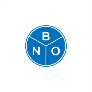 BNO mektup logosu tasarımı. BNO monogram harflerin baş harfleri logo kavramı. Siyah arkaplanda BNO harf tasarımı.