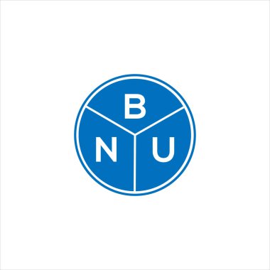 BNU mektup logosu tasarımı. BNU monogram harflerin baş harflerinin logosu. Siyah arkaplanda BNU harf tasarımı.