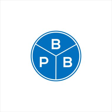 BPB harfli logo tasarımı. BPB monogram harflerin baş harfleri logo kavramı. Siyah arkaplanda BPB harf tasarımı.