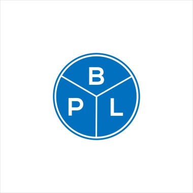 BPL harf logosu tasarımı. BPL monogram harflerin baş harfleri logo kavramı. Siyah arkaplanda BPL harf tasarımı.