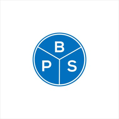 BPS harfli logo tasarımı. BPS başharflerinin baş harfleri logo konsepti. Siyah arkaplanda BPS harf tasarımı.