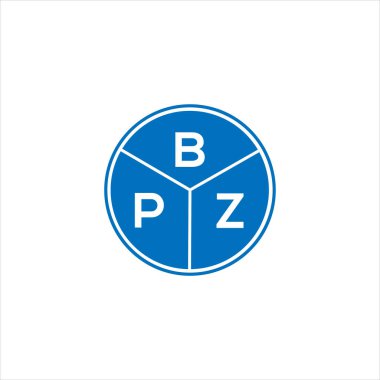 BPZ harf logosu tasarımı. BPZ monogram harflerin baş harfleri logo kavramı. Siyah arkaplanda BPZ harf tasarımı.